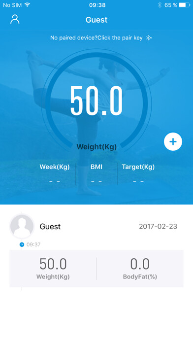 Emulate iPhone app BT Body Scale using MyAndroid Emulate iPhone app BT Body Scale using MyAndroid