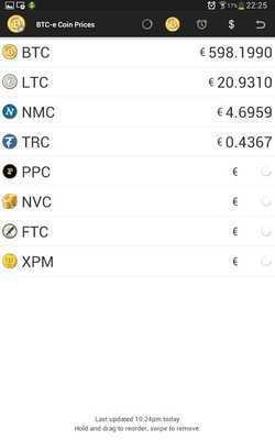Emulate Android APK BTC-e Coin Price Checker Emulate Android APK BTC-e Coin Price Checker
