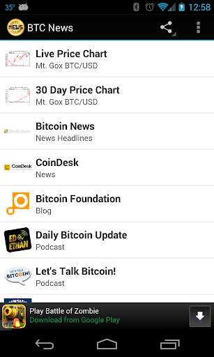Run android online APK BTC News Bitcoin from MyAndroid or emulate BTC News Bitcoin using MyAndroid