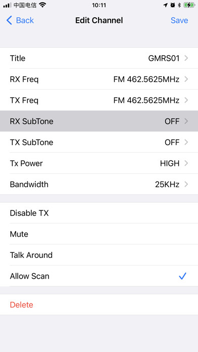 Emulate iPhone app BTECH GMRS Programmer using MyAndroid Emulate iPhone app BTECH GMRS Programmer using MyAndroid