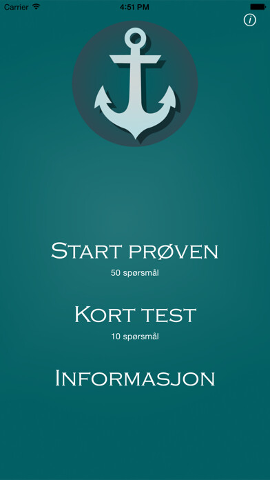 Emulate iPhone app Båtførerprøve using MyAndroid Emulate iPhone app Båtførerprøve using MyAndroid