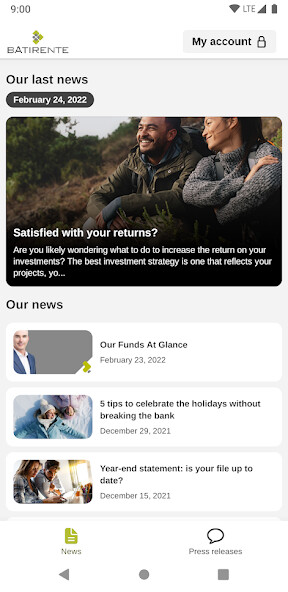 Run android online APK Bâtirente from MyAndroid or emulate Bâtirente using MyAndroid