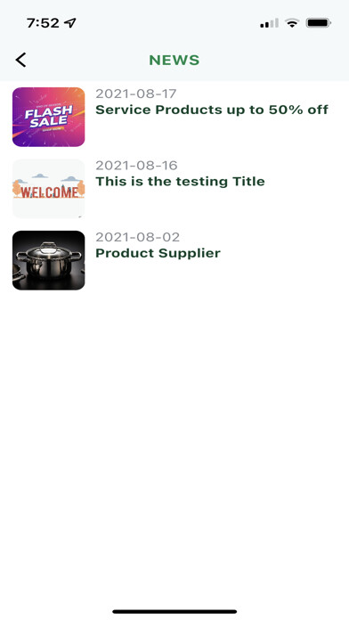 Emulate iPhone app BtoB Supplier using MyAndroid