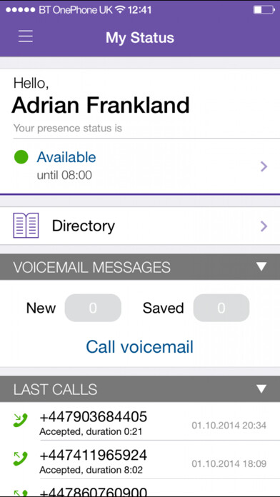Emulate iPhone app BT OnePhone Mobile Application using MyAndroid