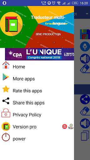 Run android online APK B-Traducteur multi-langues from MyAndroid or emulate B-Traducteur multi-langues using MyAndroid