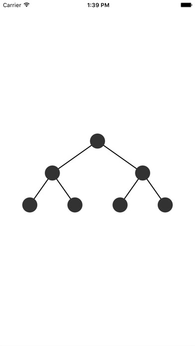 Emulate iPhone app B-Tree (Binary Tree) using MyAndroid