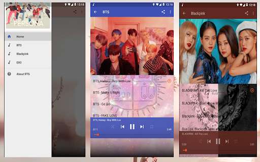 Run android online APK BTS 2021 from MyAndroid or emulate BTS 2021 using MyAndroid