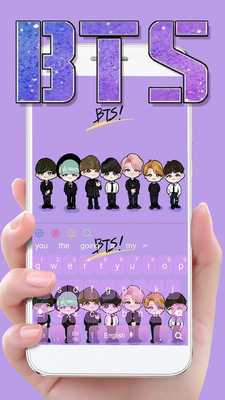 Emulate Android APK BTS Band Keyboard Theme