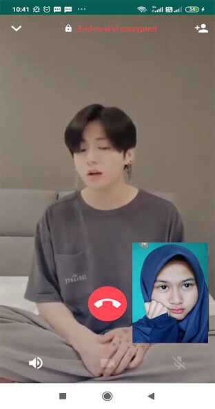Run android online APK BTS  Call You Prank Video Call from MyAndroid or emulate BTS  Call You Prank Video Call using MyAndroid