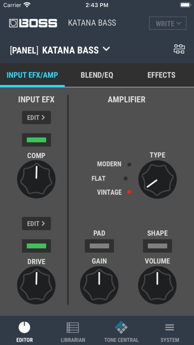 Emulate iPhone app BTS for KATANA BASS using MyAndroid Emulate iPhone app BTS for KATANA BASS using MyAndroid