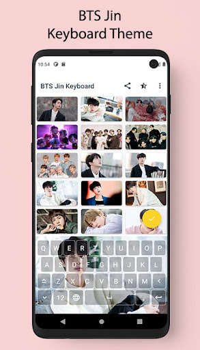 Run android online APK BTS Jin Keyboard Theme from MyAndroid or emulate BTS Jin Keyboard Theme using MyAndroid