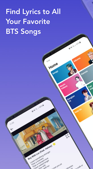 Run android online APK BTS Lyrics Offline from MyAndroid or emulate BTS Lyrics Offline using MyAndroid Run android online APK BTS Lyrics Offline from MyAndroid or emulate BTS Lyrics Offline using MyAndroid