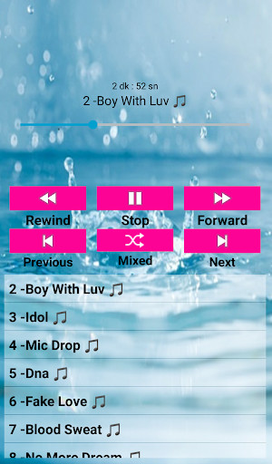 Run android online APK BTS Songs Offline(60) from MyAndroid or emulate BTS Songs Offline(60) using MyAndroid