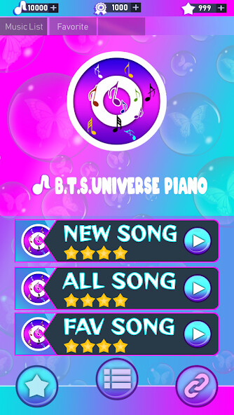 Run android online APK BTS Universe Piano Tiles from MyAndroid or emulate BTS Universe Piano Tiles using MyAndroid