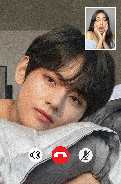 Run android online APK BTS Video Call - Voice Call from MyAndroid or emulate BTS Video Call - Voice Call using MyAndroid
