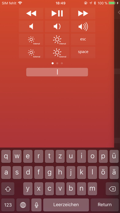Emulate iPhone app BTT Remote Control using MyAndroid