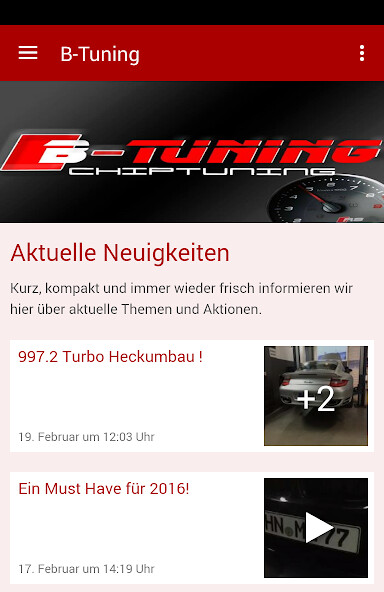 Run android online APK B-Tuning from MyAndroid or emulate B-Tuning using MyAndroid