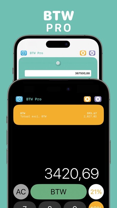 Emulate iPhone app BTW Pro - BTW Calculator using MyAndroid Emulate iPhone app BTW Pro - BTW Calculator using MyAndroid