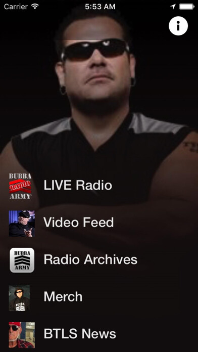 Emulate iPhone app Bubba Army Radio using MyAndroid Emulate iPhone app Bubba Army Radio using MyAndroid
