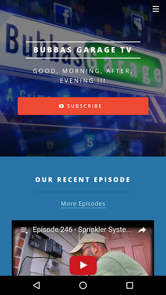 Run android online APK BubbasGarageTv from MyAndroid or emulate BubbasGarageTv using MyAndroid Run android online APK BubbasGarageTv from MyAndroid or emulate BubbasGarageTv using MyAndroid