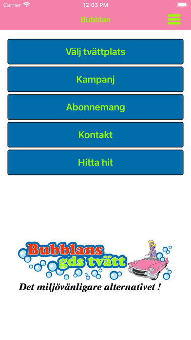 Emulate iPhone app Bubblans GDS Tvätt using MyAndroid Emulate iPhone app Bubblans GDS Tvätt using MyAndroid