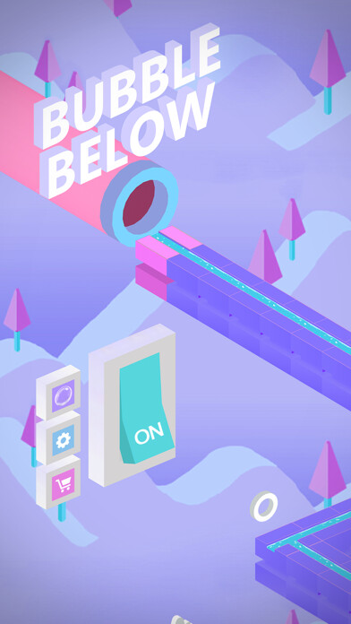 Emulate iPhone app Bubble Below using MyAndroid