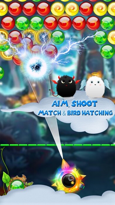 Emulate iPhone app Bubble bird hatching using MyAndroid Emulate iPhone app Bubble bird hatching using MyAndroid