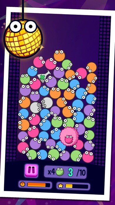 Emulate iPhone app Bubble Blast Frenzy using MyAndroid
