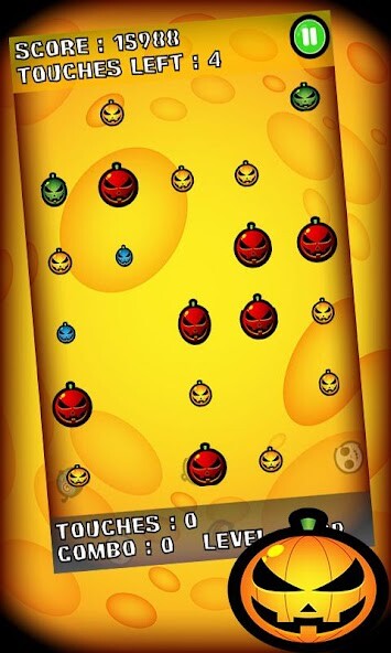 Emulate iPhone app Bubble Blast Halloween using MyAndroid