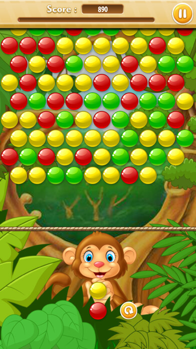 Emulate iPhone app Bubble Bona - Monkey burst bubble using MyAndroid Emulate iPhone app Bubble Bona - Monkey burst bubble using MyAndroid