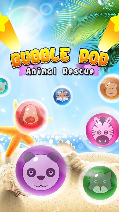 Emulate iPhone app Bubble Breaker: Animal Rescue using MyAndroid