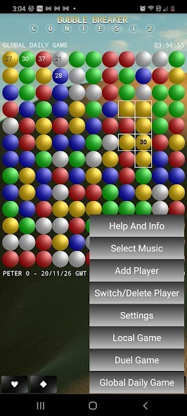 Run android online APK Bubble Breaker Contest 2 from MyAndroid or emulate Bubble Breaker Contest 2 using MyAndroid