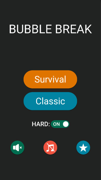 Emulate iPhone app Bubble Breaker Game using MyAndroid