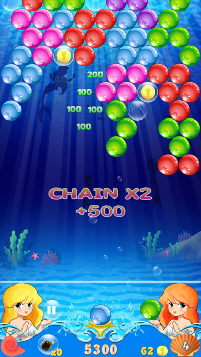 Emulate iPhone app Bubble Bust Extreme using MyAndroid