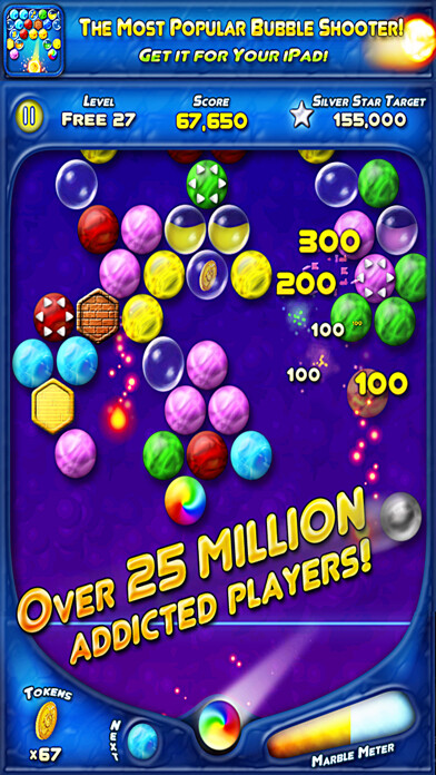 Emulate iPhone app Bubble Bust! - Pop Shooter using MyAndroid