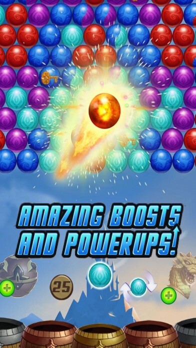 Emulate iPhone app Bubble Castle Epic using MyAndroid