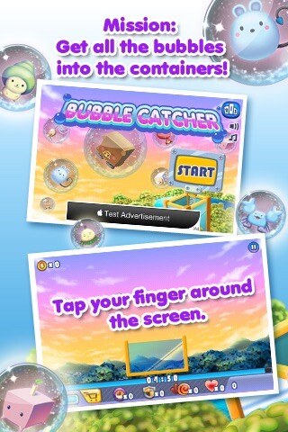 Emulate iPhone app Bubble Catcher! using MyAndroid Emulate iPhone app Bubble Catcher! using MyAndroid