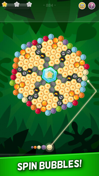 Emulate iPhone app Bubble Cloud: Spinning Match-3 using MyAndroid Emulate iPhone app Bubble Cloud: Spinning Match-3 using MyAndroid