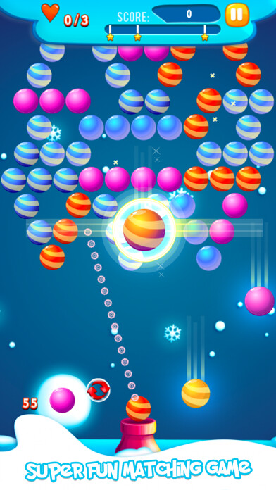 Emulate iPhone app Bubble Crusher Crystal - Classic Shooter Game using MyAndroid Emulate iPhone app Bubble Crusher Crystal - Classic Shooter Game using MyAndroid