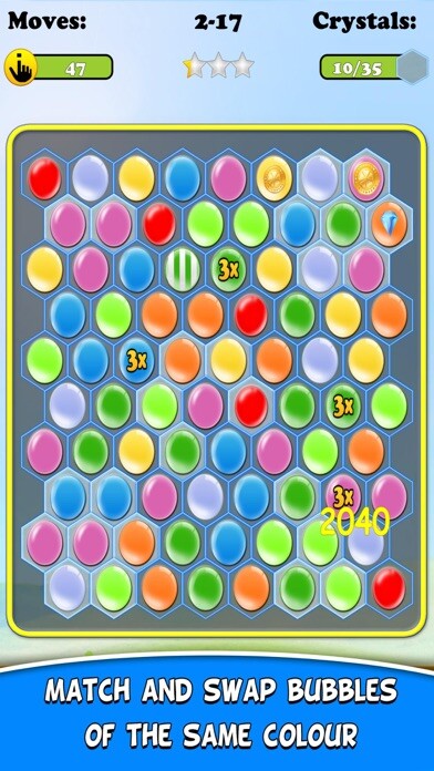 Emulate iPhone app Bubble Crush Quest using MyAndroid Emulate iPhone app Bubble Crush Quest using MyAndroid