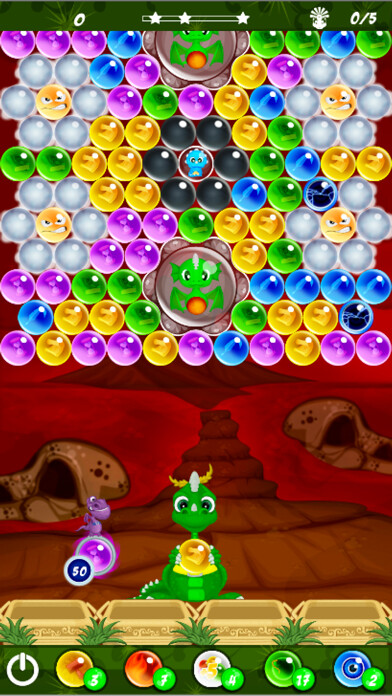 Emulate iPhone app Bubble Dragon - Bubble Shooter using MyAndroid