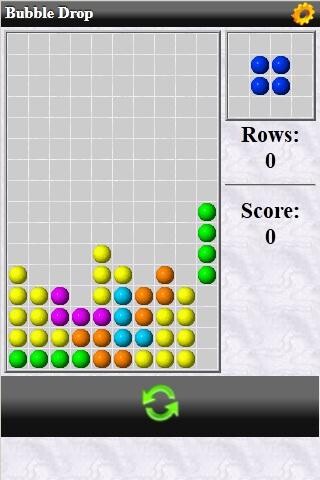 Emulate iPhone app Bubble Drop using MyAndroid