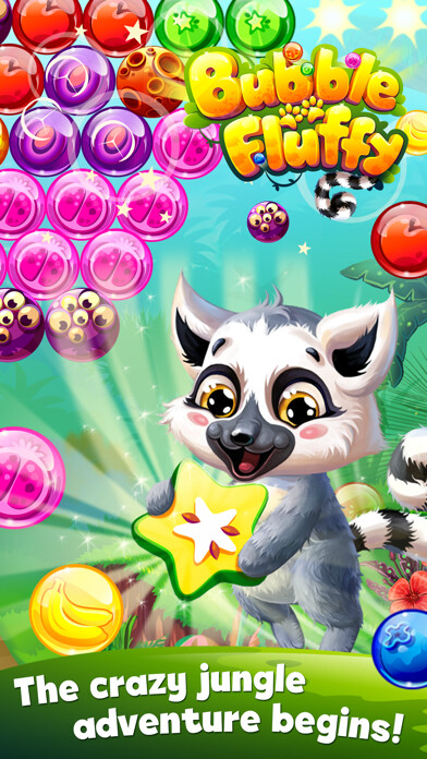 Emulate iPhone app Bubble Fluffy using MyAndroid