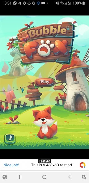 Run android online APK Bubble Fox Game from MyAndroid or emulate Bubble Fox Game using MyAndroid