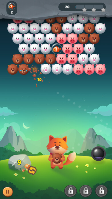 Emulate iPhone app Bubble Fox Shooter using MyAndroid Emulate iPhone app Bubble Fox Shooter using MyAndroid