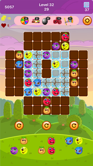 Emulate iPhone app Bubble Fruit Pop using MyAndroid Emulate iPhone app Bubble Fruit Pop using MyAndroid