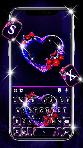 Run android online APK Bubble Heart Keyboard Background from MyAndroid or emulate Bubble Heart Keyboard Background using MyAndroid
