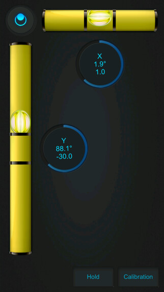 Emulate iPhone app Bubble Level - Utility using MyAndroid Emulate iPhone app Bubble Level - Utility using MyAndroid