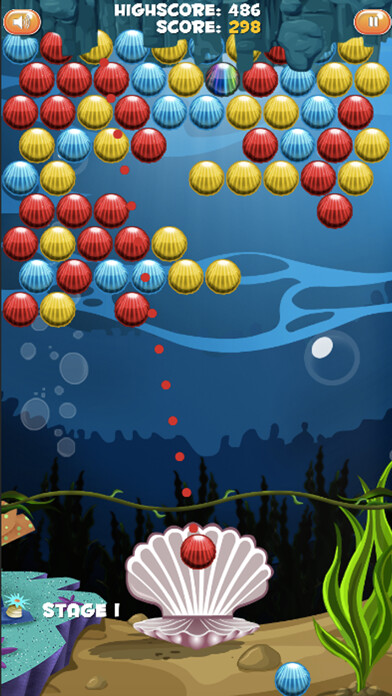 Emulate iPhone app Bubble Ocean World - Best Adventures Bubble Shooter Game Puzzle using MyAndroid