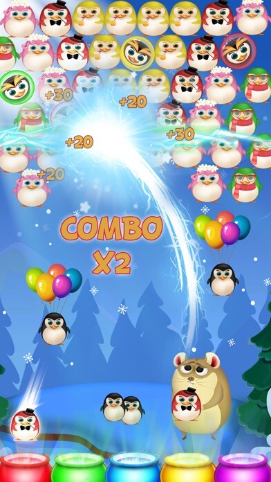 Emulate iPhone app Bubble Penguins Pop using MyAndroid Emulate iPhone app Bubble Penguins Pop using MyAndroid